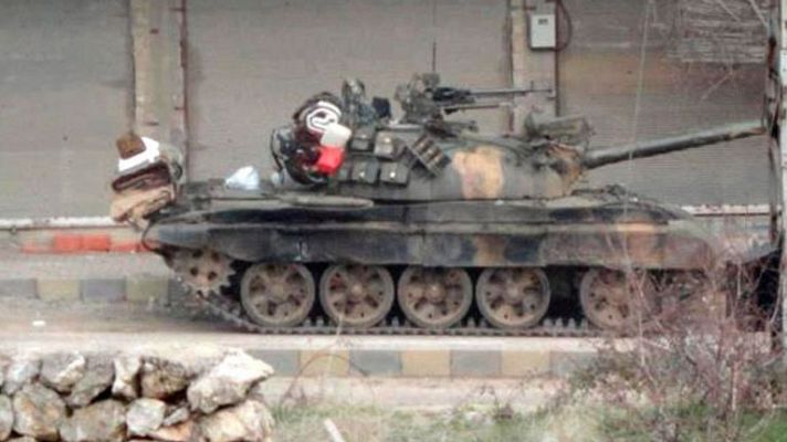 Telediario 1 - Sigue la guerra en Siria