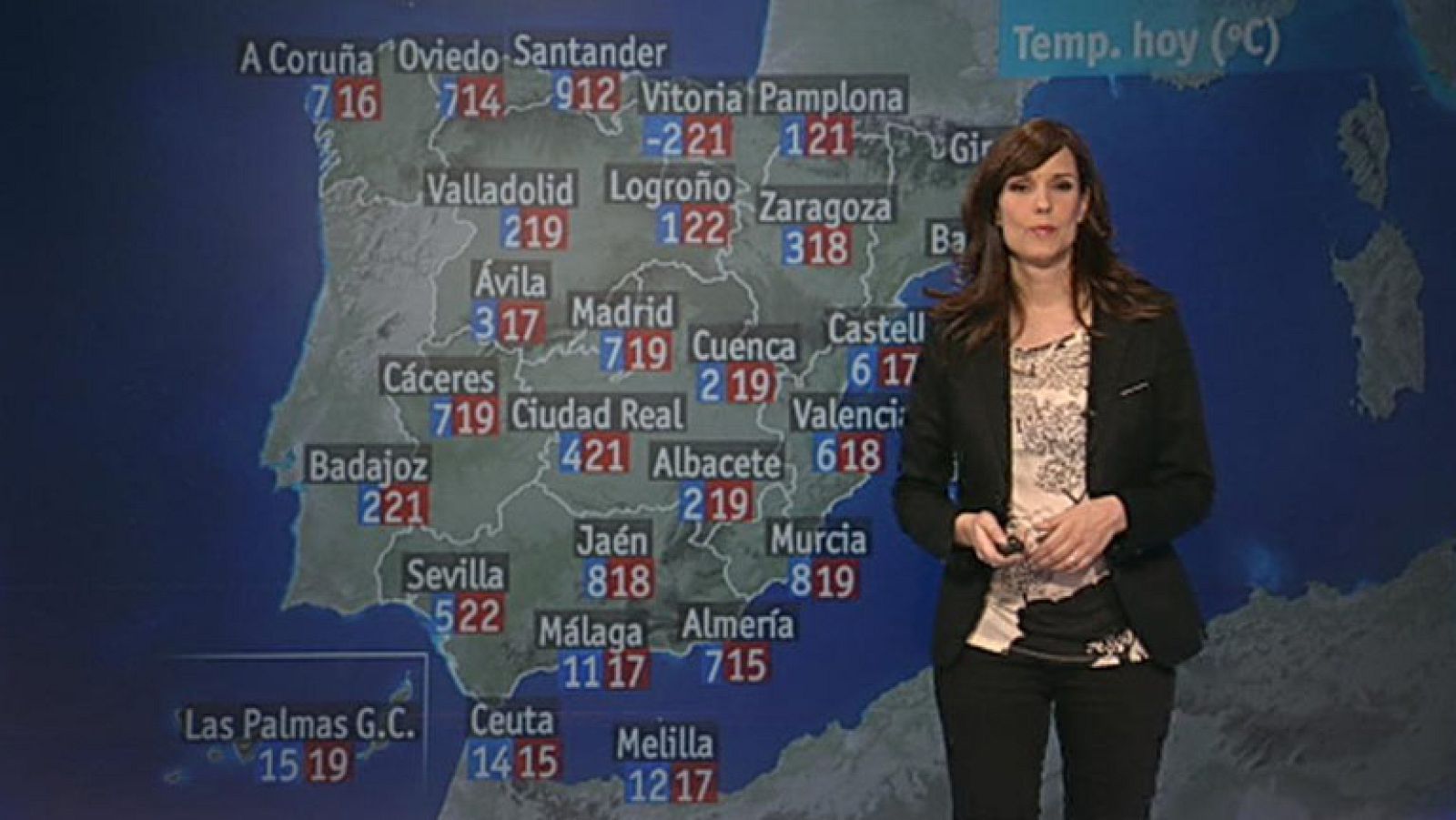 Ligero descenso de las temperaturas en la mitad oeste peninsular
