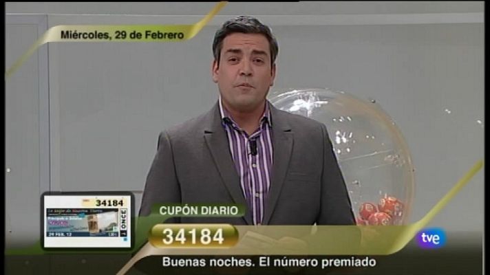 Sorteos ONCE - Sorteo ONCE - 29/02/12