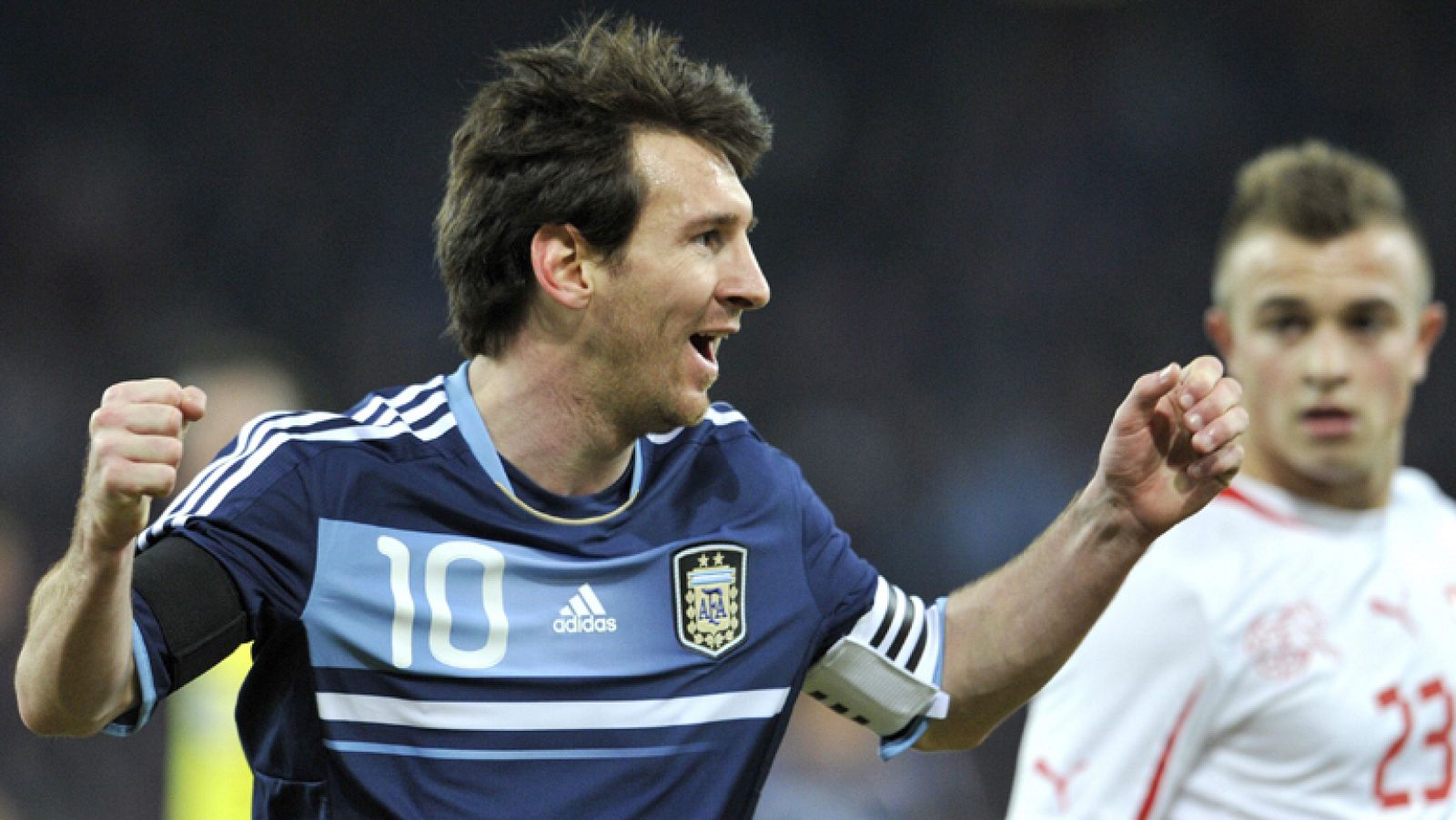 Victoria de Argentina con 'hat-trick' de Messi