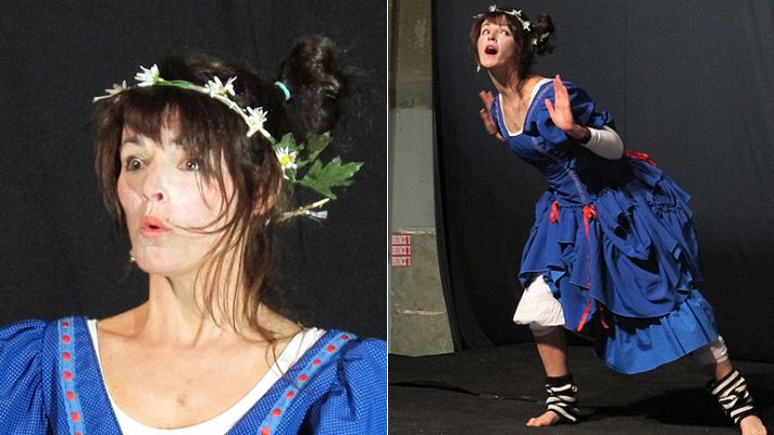 El cómic en RTVE.es - Fragmento de la actuación de Àlicia en el país de las maravillas' en Dibujo Madrid