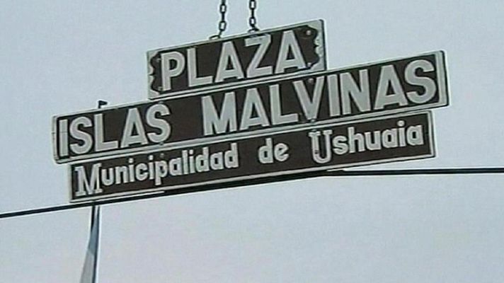 Telediario 1 - Posible boicot de Argentina a UK