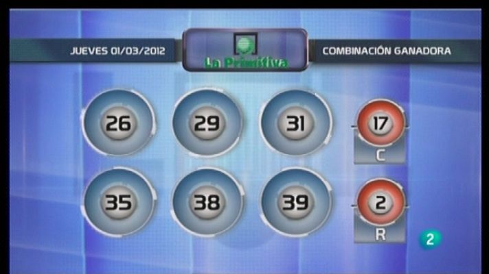 Loterías - Lotería diaria  - 01/03/12