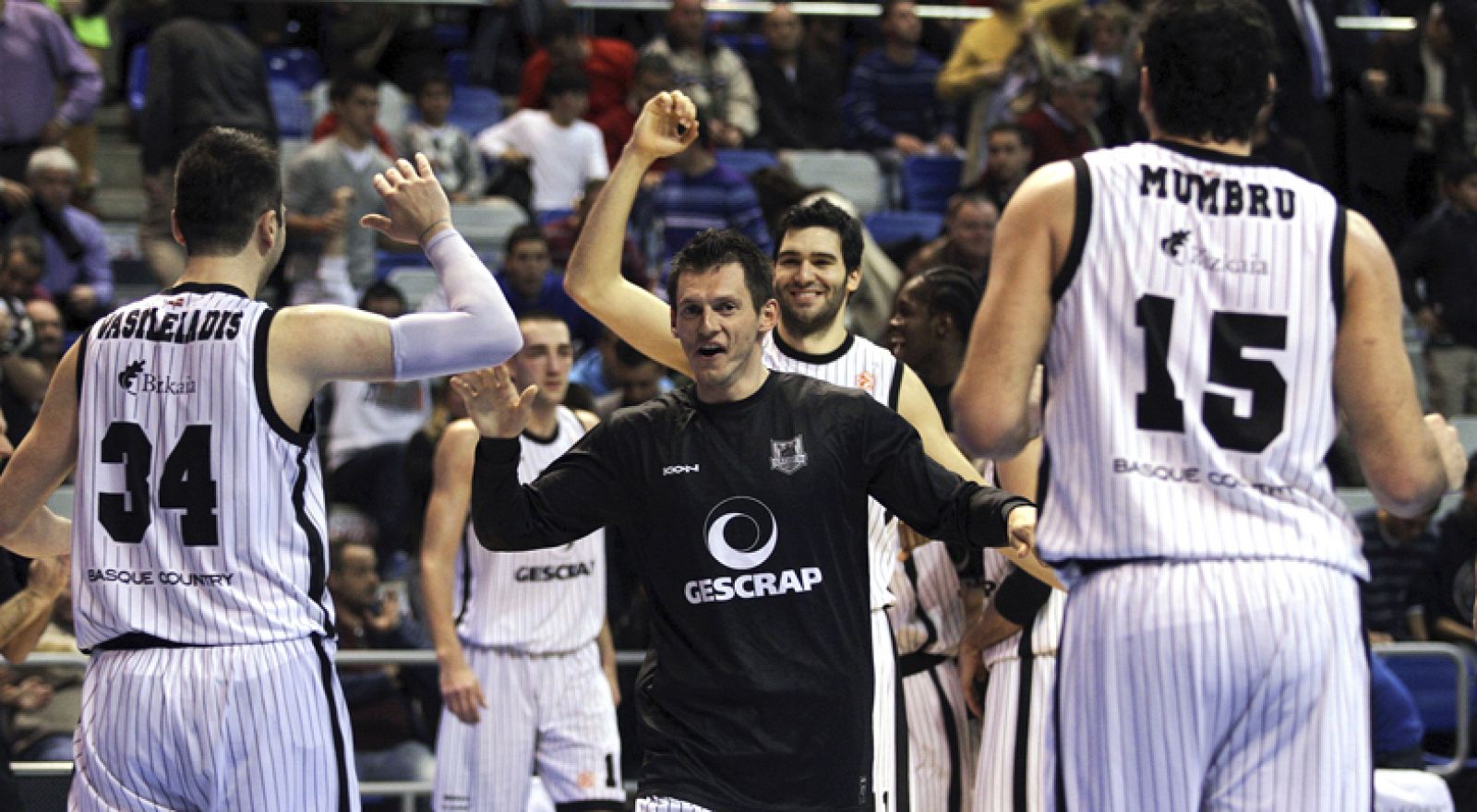 Histórico triunfo del Gescrap Bizkaia ante Unicaja