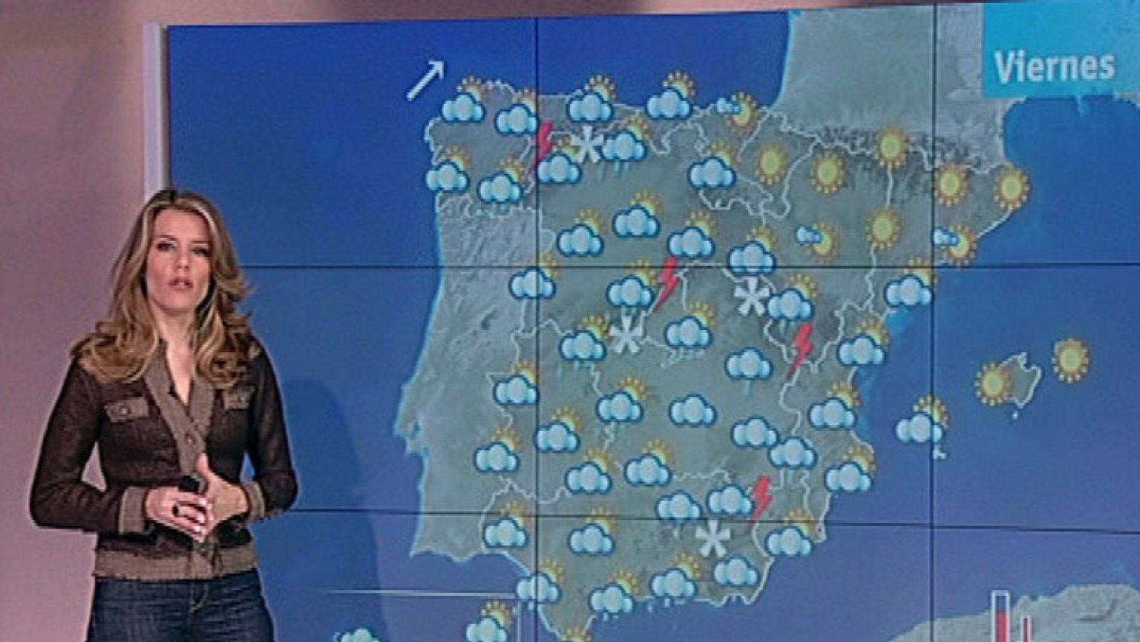 Intervalos nubosos y probables chubascos en la mayor parte de la Península - El tiempo | Ver