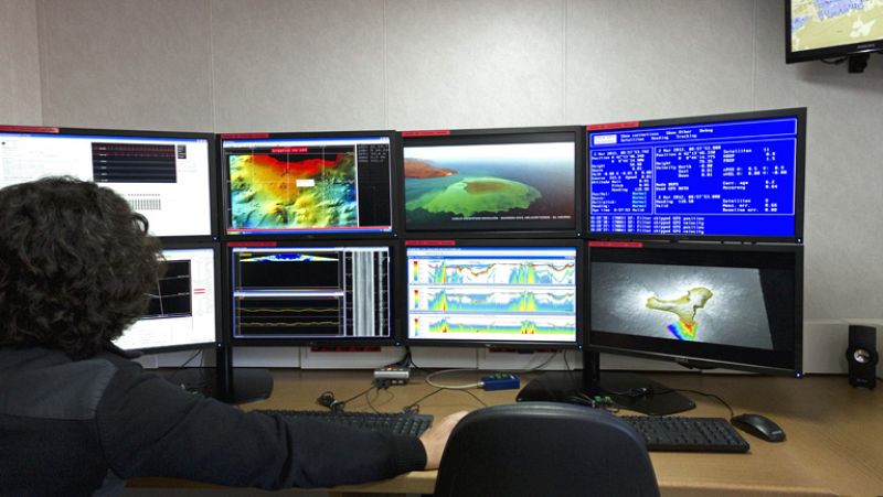 Investigadores del instituto español de oceanografía han logrado cartografíar el volcán de El Hierro
