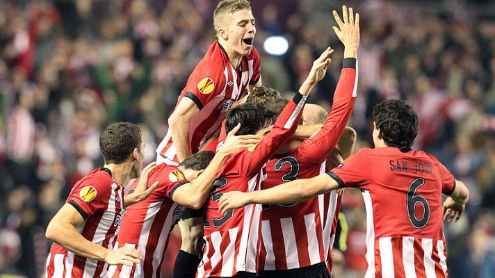 Telediario 1 - El derbi vasco examina al Athletic de Bielsa