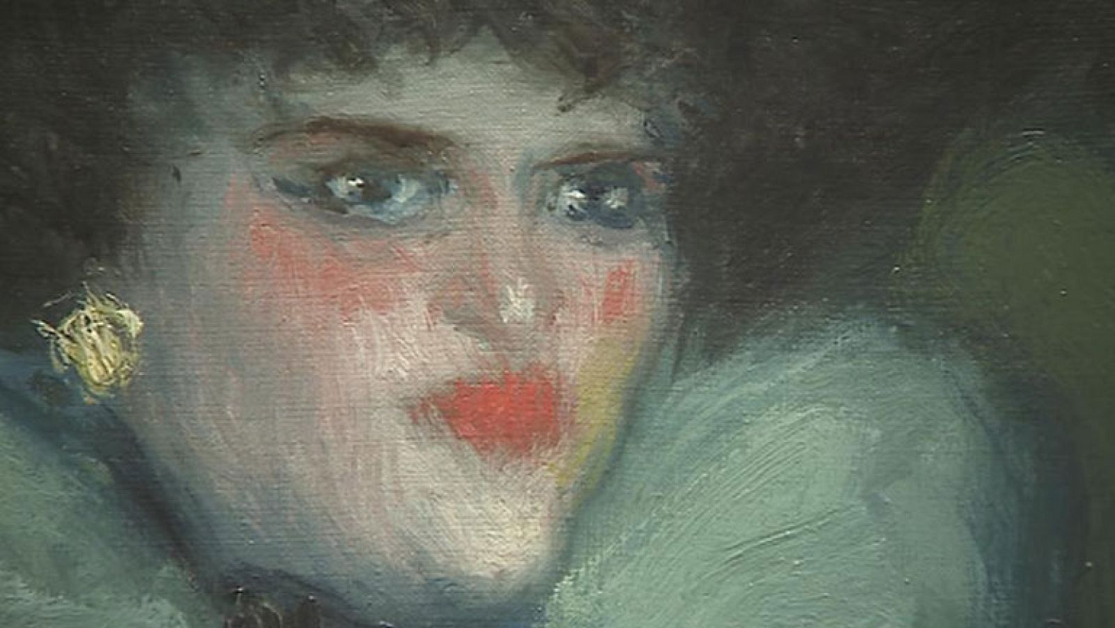 "La mujer en azul" vuelve a ser expuesta tras ser restaurada