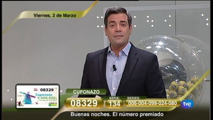 Sorteos ONCE - Sorteo ONCE - 02/03/12