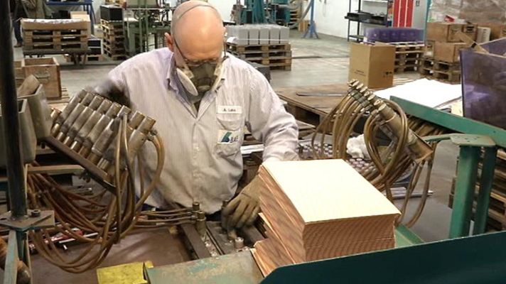 Telediario 1 - Éxito del mercado laboral alemán