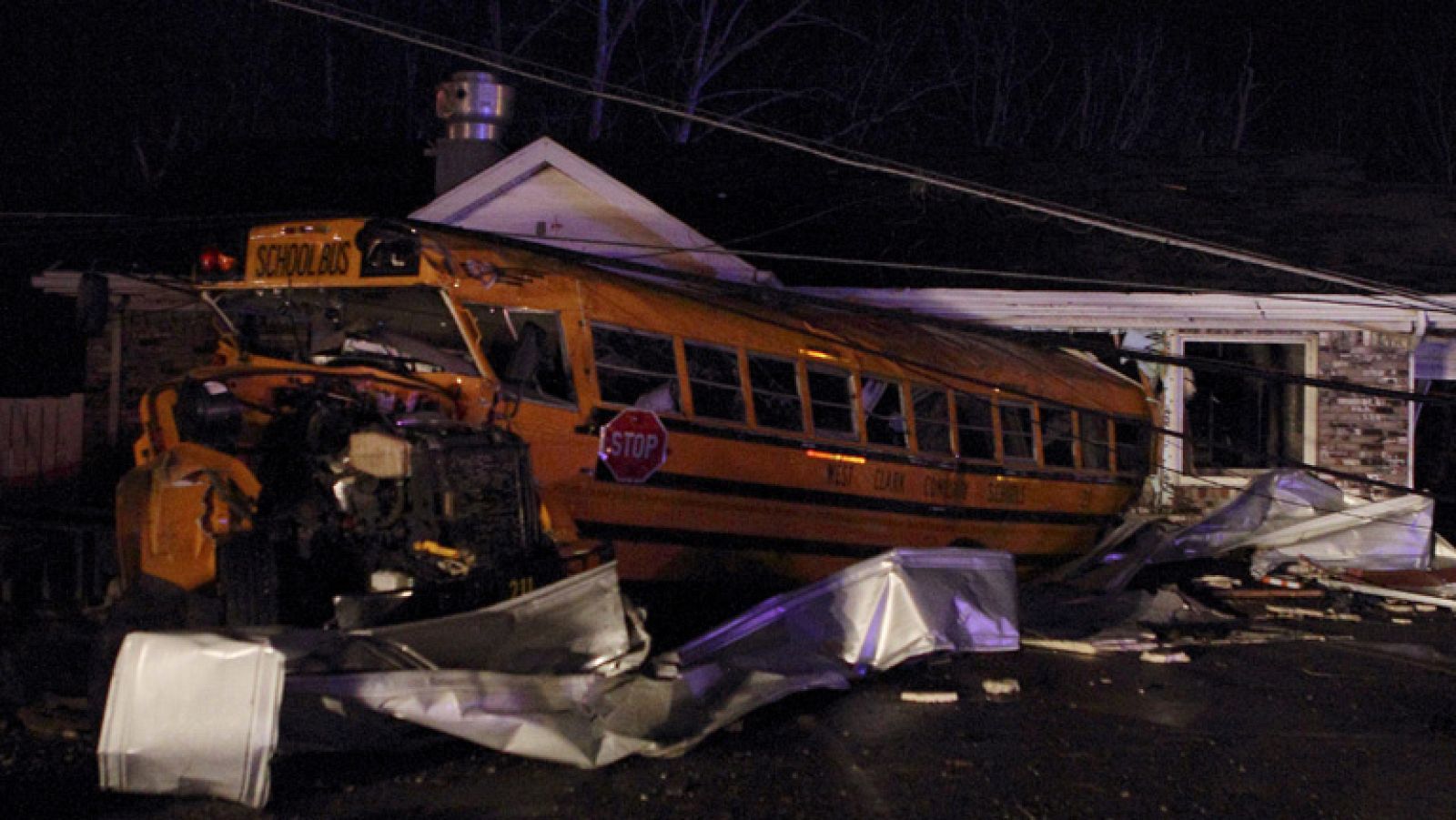 Ola de tornados en el sur y el este de Estados Unidos