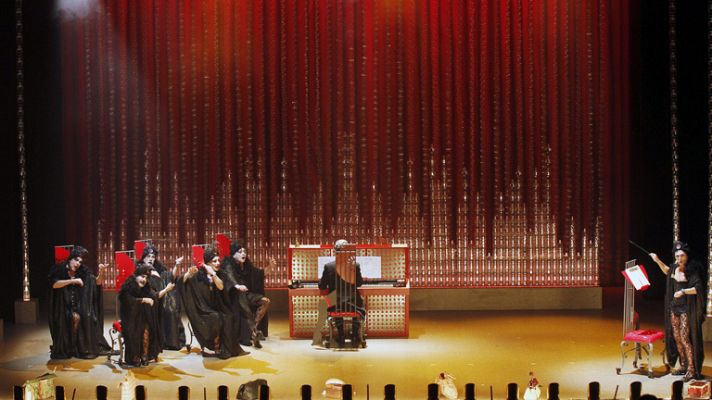 Telediario 1 - "Orquesta de señoritas"