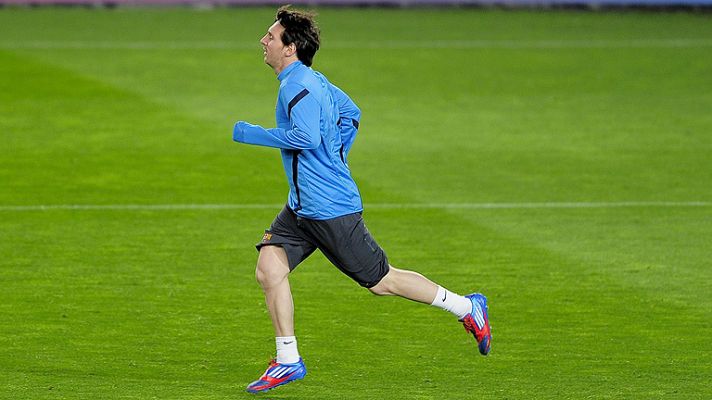 Telediario 1 - Messi vuelve para llevar al Barça a cuartos