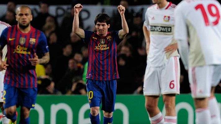 Champions League - Messi marca en jugada 'made in Messi' (2-0)