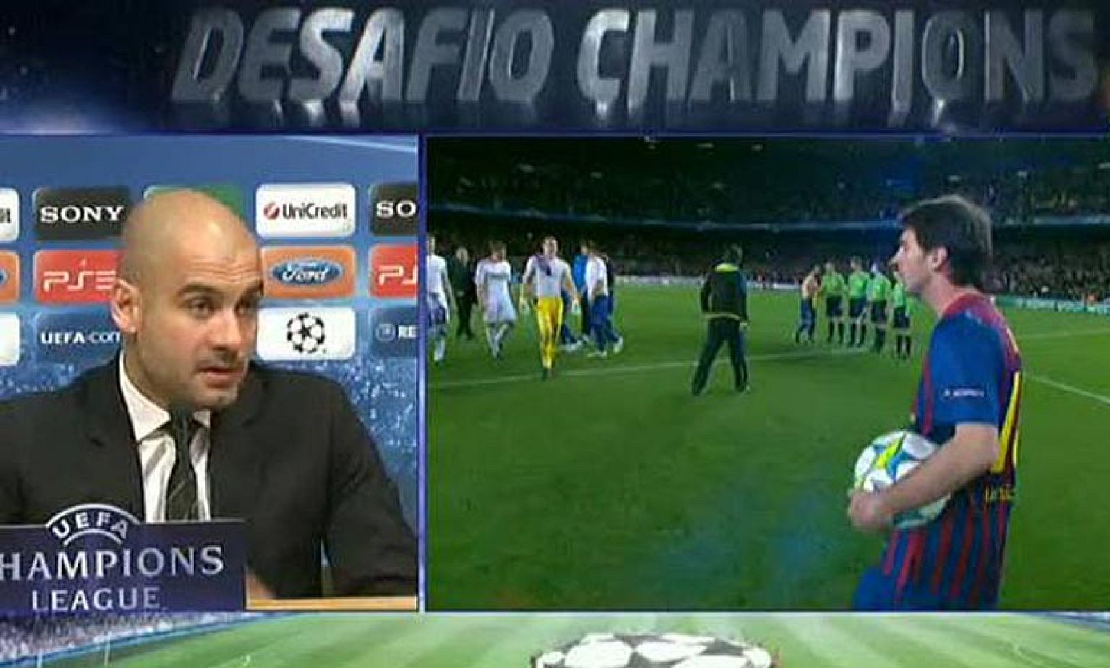 Guardiola alaba a Messi