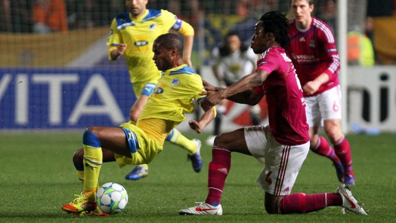 El Apoel gana al Lyon y hace historia | Ver