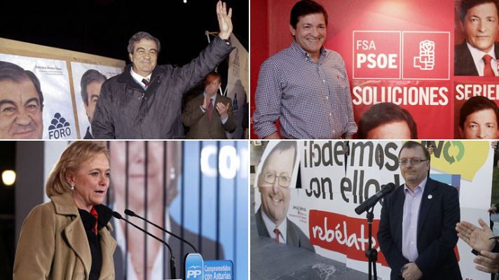 La noche en 24h - Arranca la campaña de las elecciones en Asturias 2012