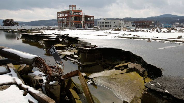 Telediario 1 - Minamisanriku se recupera un año después del terremoto