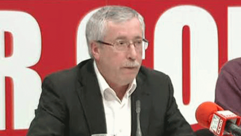 Ignacio Fernández Toxo: "No ha habido negociación"