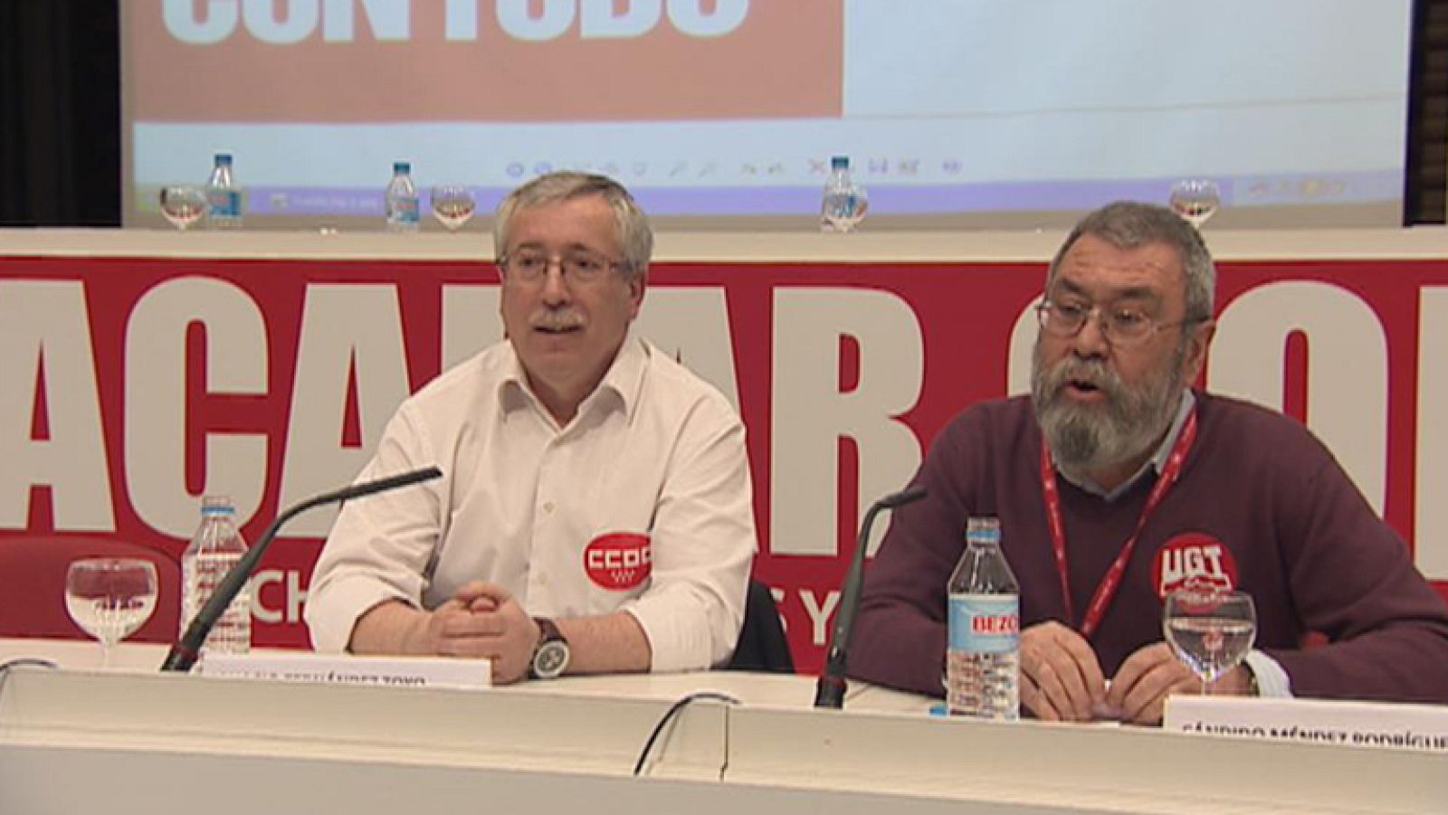 CCOO y UGT han convocado una huelga general el 29 de marzo en contra de la reforma laboral