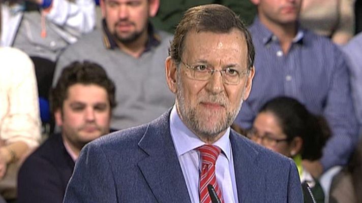 Telediario 1 - Mariano Rajoy en Andalucía