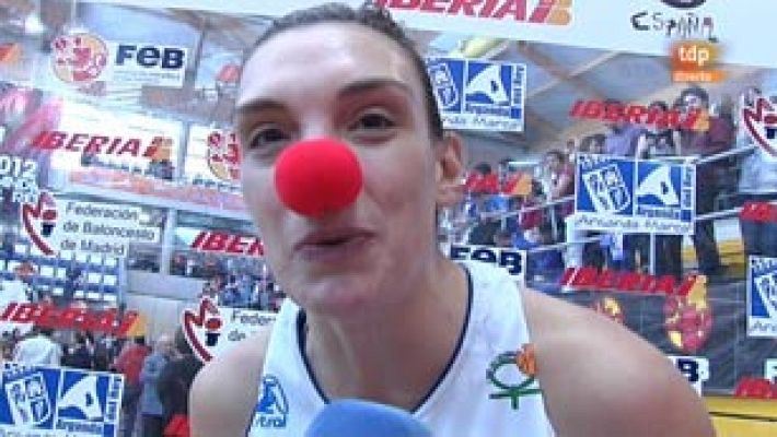 Baloncesto en RTVE - Victoria dedicada a Alba Torrens