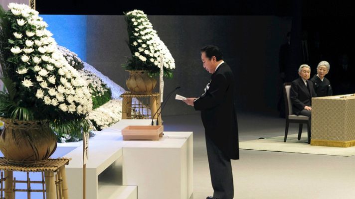 Telediario 1 - Aniversario del terremoro de Japón