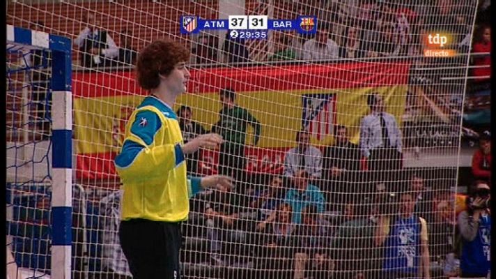 Balonmano - Final:At.Madrid-Barcelona Intersp.