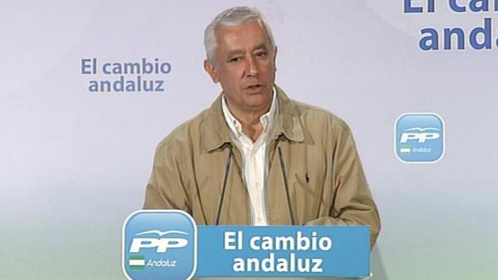 Telediario 1 - Campaña electoral Andalucía