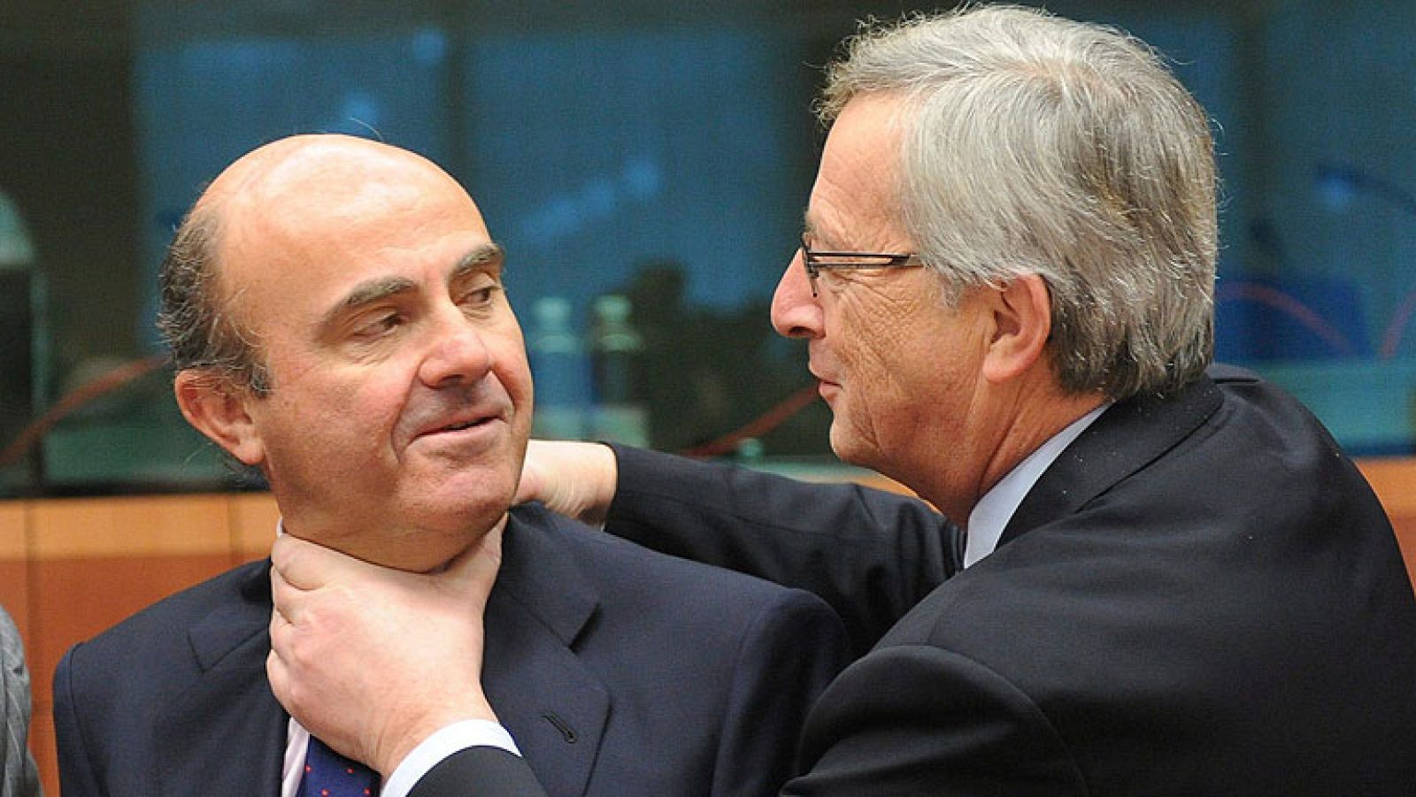 Reunión de los ministros de economía de la zona euro para analizar el déficit español