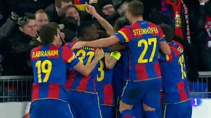 Telediario 1 - El Basilea no quiere despertar del sueño