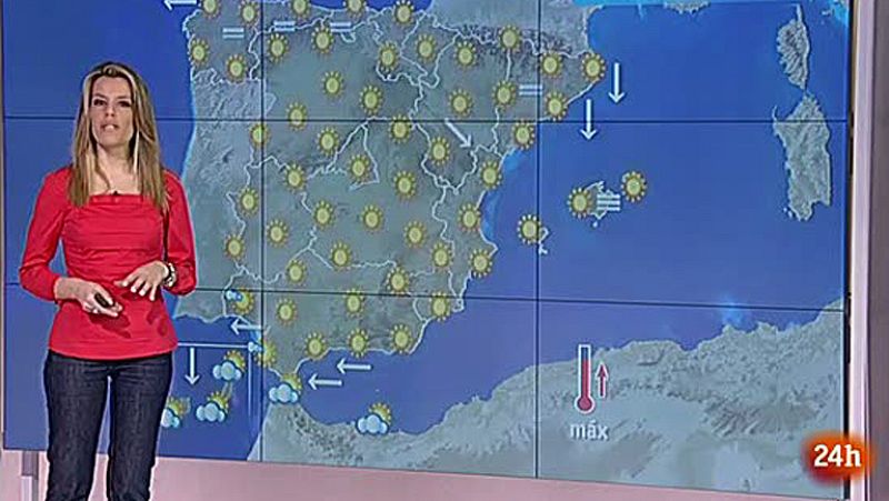 Temperaturas en ascenso y sol en toda España - El tiempo | Ver