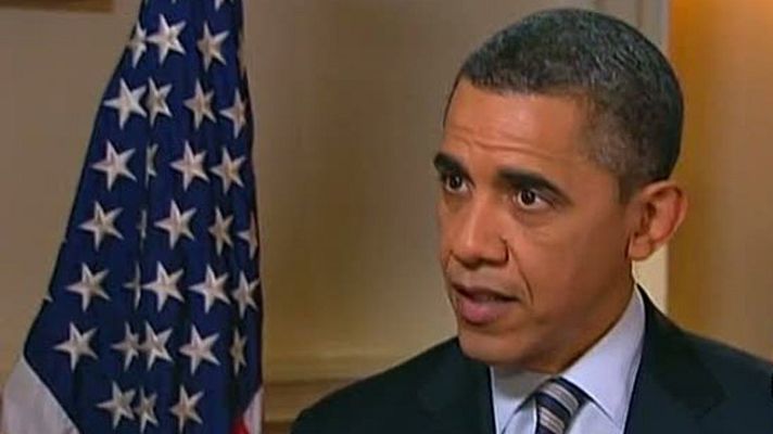 Telediario 1 - Obama considera que la matanza de Afganistán no debe precipitar la salida de sus tropas del país