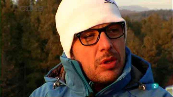 Cims - Àngel Llàcer puja a la Serra de Bus