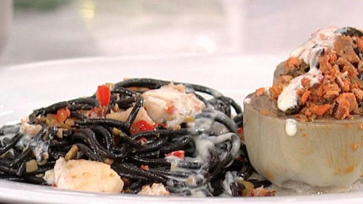 RTVE Cocina - Spaguetti salteados con rape