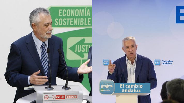 Telediario 1 - Quinto día de campaña en Andalucía