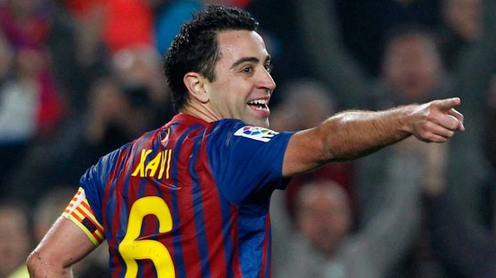 Telediario 1 - Xavi, sobre una posible marcha de Guardiola: "El vestuario no está preparado"