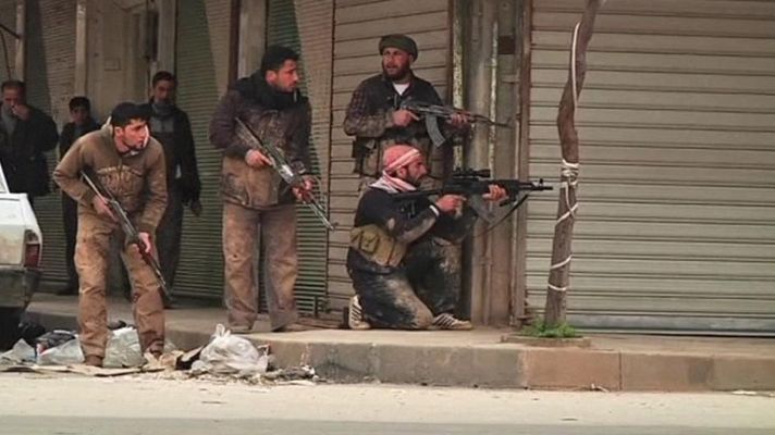 Telediario 1 - Sigue la preocupación por Siria