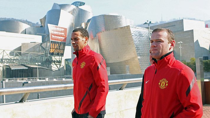 Telediario 1 - San Mamés se conjura contra el Manchester United