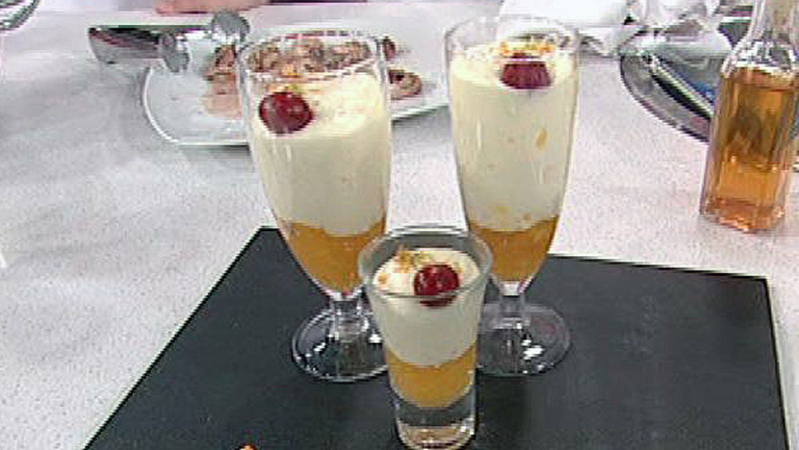 Saber cocinar - Postre - Espuma de naranja y lima (15/03/12)