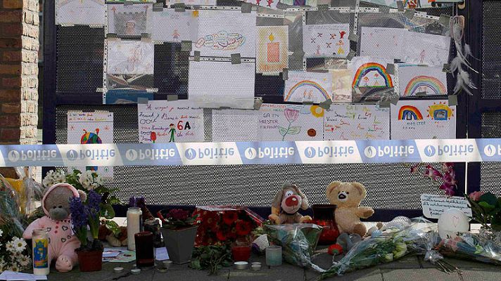  - Los familiares de las víctimas del accidente en de autobús en Suiza llegan al país