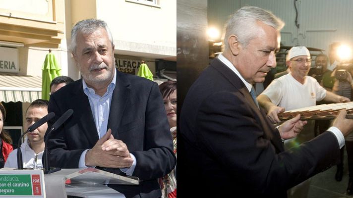 Telediario 1 - Campaña electoral andaluza