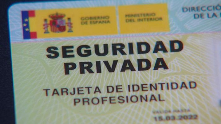 Telediario 1 - 55 falsos vigilantes detenidos