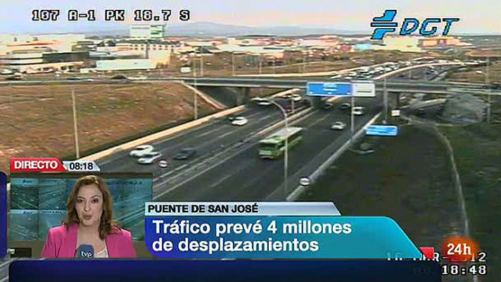 Informativo 24h - Tráfico Puente San José