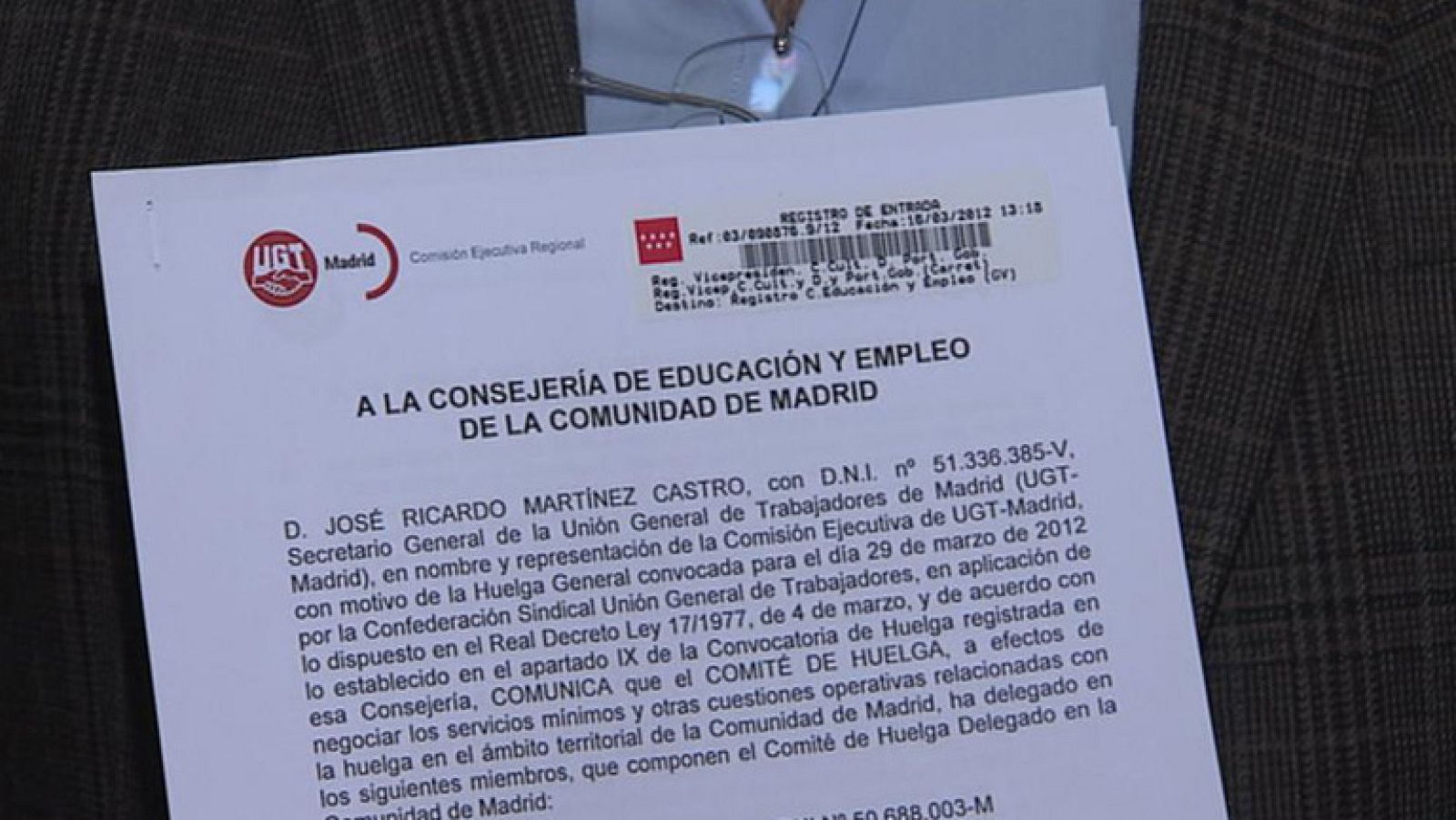 La Comunidad de Madrid en 4' - 16/03/12