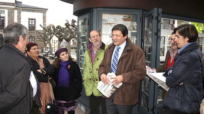 Telediario 1 - Octava jornada de la campaña electoral asturiana