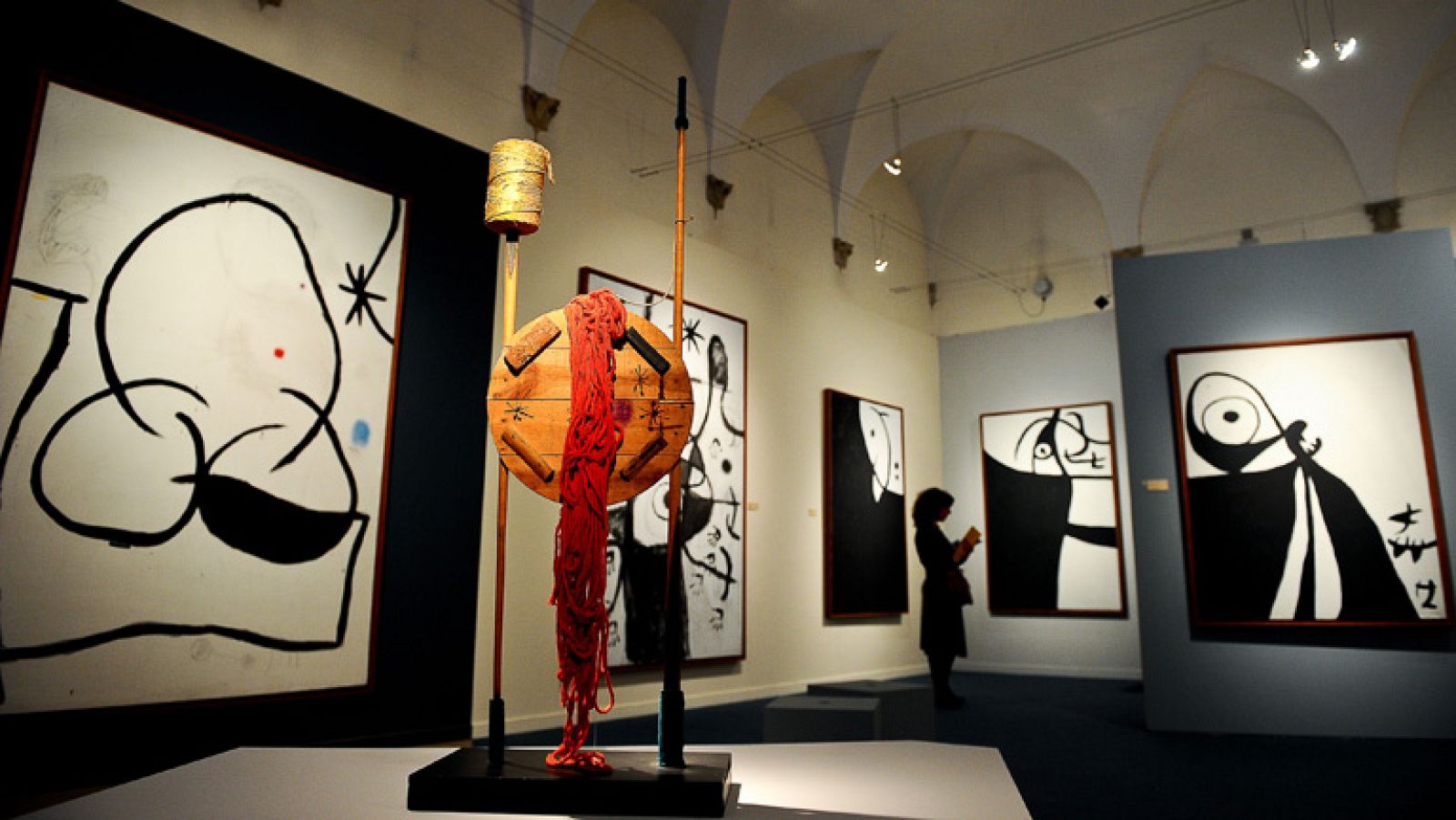 "Miró! Poesía y luz" en Roma