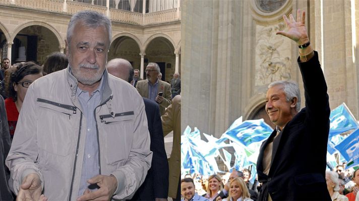 Telediario 1 - Campaña electoral en Andalucía