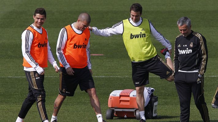 Telediario 1 - El Madrid quiere ganar al Málaga