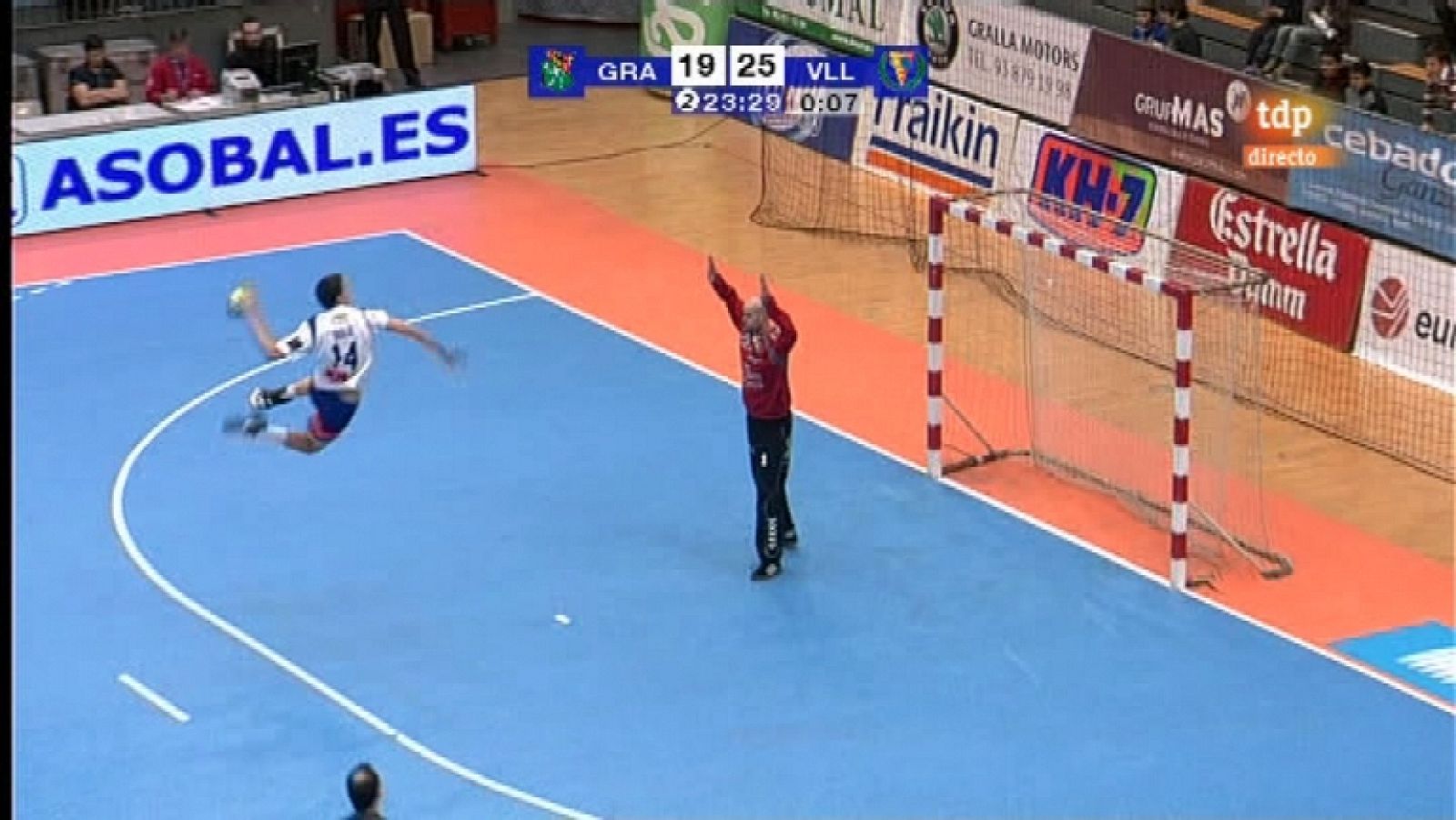 Balonmano - Liga ASOBAL - Fraikin BM Granollers-Cuatro Rayas Valladolid - 18/03/12 - Ver ahora